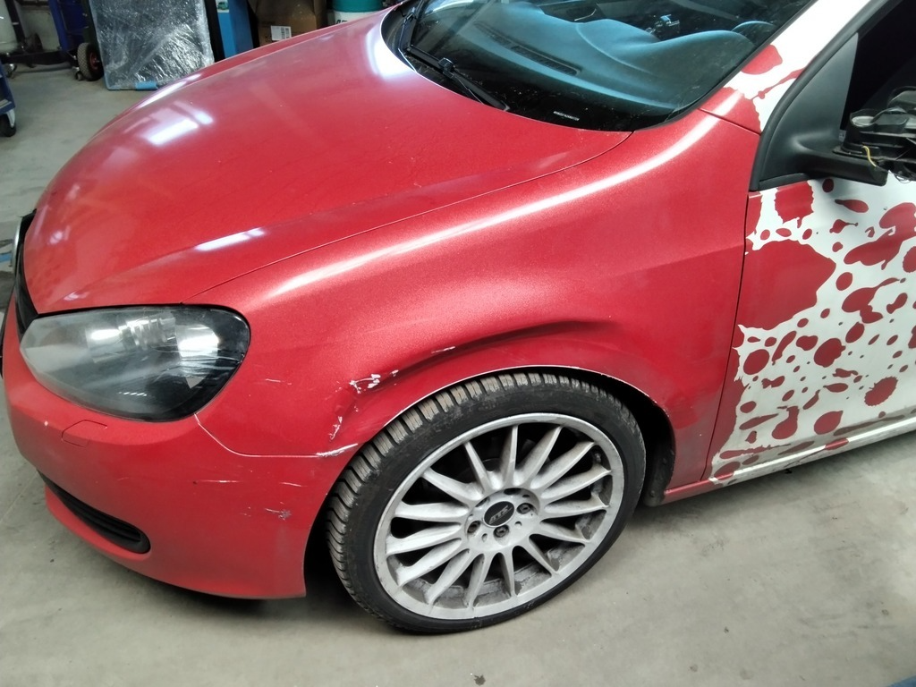 VW Golf VI Seitenschaden